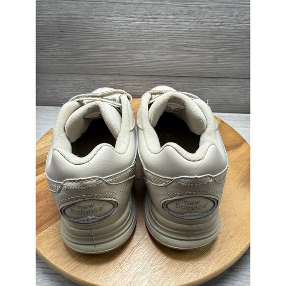 New Balance Walking Shoes Beige 577 V1 Hook&Loop Leather WW577VB Women 8.5 B - Picture 11 of 16